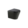 Wellis Wellis Clement Black fali Rimless WC - matt fekete