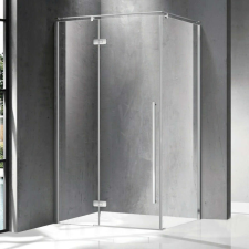 Wellis Wellis Sorrento Plus 100 szögletes Zuhanykabin nyílóajtóval - Többféle kivitelben kád, zuhanykabin