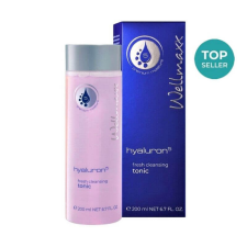 Wellmaxx Hyaluron⁵ Arctisztító Tonik – Frissítő &amp; Hidratáló, 200 ml arctisztító