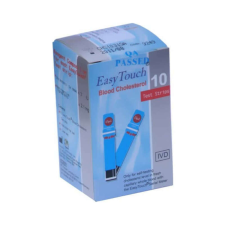 Wellmed Wellmed Easy Tuch koleszterin tesztcsík 10 db gyógyászati segédeszköz