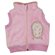  Wellsoft kislány baba mellény sünis mintával - 56-os méret