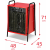 WELLTEC Elektromos hősugárzó Welltec EHD300