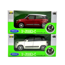 Welly Fiat 500L (2013) autópálya és játékautó