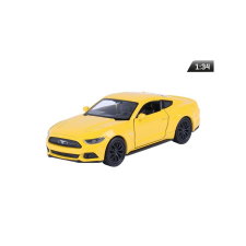 Welly Makett autó, 1:34, 2015 Ford Mustang GT, sárga makett