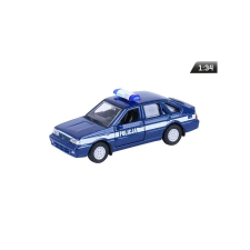 Welly Makett autó, 1:34, PRL Polonez Caro Plus rendőrségi, sötétkék makett