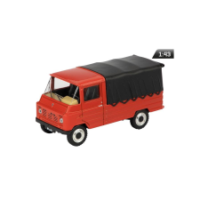 Welly Makett teherautó, 1:43, Zsuk, piros makett