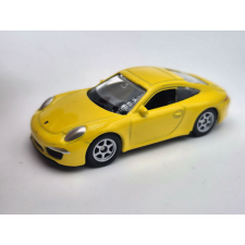 Welly Porsche Carrera 4S 911 - sárga - Welly - 1:64 autópálya és játékautó
