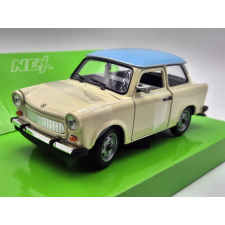 Welly Trabant 601 -  Welly - bézs - kék 1:24 makett