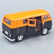 Welly Volkswagen T1 Bus 1963 fekete-narancs makett