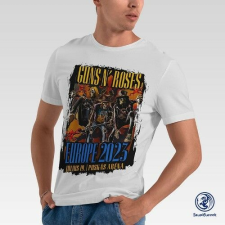 WELOVESHIRTS Guns n' Roses Budapest Sportaréna férfi póló férfi póló