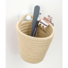 WENKO tárolókosár Soria bézs pamut bézs 12,5 cm x 12 cm x 14,5 cm