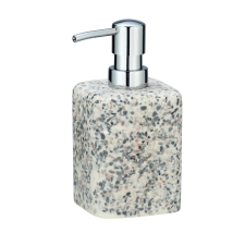 WENKO Terrazzo szappanadagoló 0,24 l polirezin többszínű 8 cm x 16 cm x 9,5 cm fürdőszoba kiegészítő
