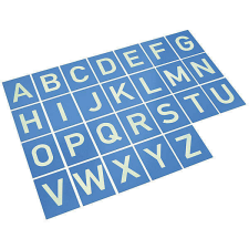 Weplay - Eduplay Betűk A-Z dörzspapírból - Eduplay oktatójáték