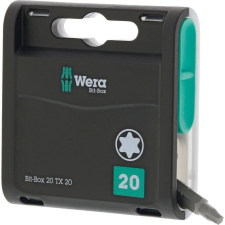 Wera 05057770001 Bit-Box TX20 Bit készlet 20 darabos (05057770001) szerszám kiegészítő
