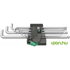 Wera 05133163001 Hatszögkulcs készlet 950 PKS/9 SM N dugókulcs
