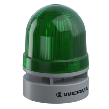 Werma 46022074 Mini TwinFLASH Combi 12VAC/DC GN villanyszerelés