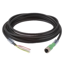 Werma 96000047 5m cable with M12 socket villanyszerelés