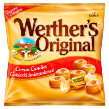  Werther&#039;s Original tejszínes töltetlen keménycukorka 90 g csokoládé és édesség