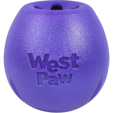  Wes Paw Rumbl - Jutalomfalattal tölthető labda (S | 9 cm | Padlizsán) játék kutyáknak