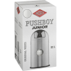  WESCO Pushboy Junior 22 literes nyomófedeles fém szemetes - Matt fehér