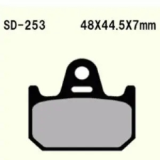 Wesrah VD-253 fékbetét Wesrah Futómű és fék alkatrészek Fékbetétek (tárcsafék) egyéb motorkerékpár alkatrész