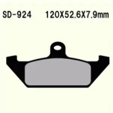 Wesrah VD-924 fékbetét Wesrah Futómű és fék alkatrészek Fékbetétek (tárcsafék) egyéb motorkerékpár alkatrész