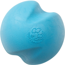 West Paw Jive - Össze-vissza pattogó labda (L | Aqua | 8 cm) játék kutyáknak