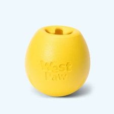 West Paw Rumbl jutalomfalattal tölthető kutyajáték S Dandelion Yellow játék kutyáknak