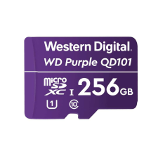 Western Digital 256GB microSDXC Western Digital WD Purple SC QD101 C10 U1 (WDD256G1P0C) (WDD256G1P0C) memóriakártya