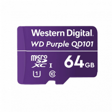 Western Digital 64GB microSDXC Class10 UHS-I (U1) Purple QD101 memóriakártya