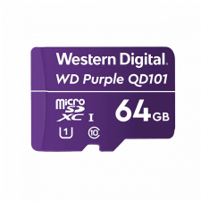 Western Digital 64GB microSDXC Class10 UHS-I (U1) Purple QD101 (WDD064G1P0C) memóriakártya
