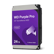 Western Digital Purple Pro 24TB 3.5" 7200rpm 512MB SATA (WD240PURP) merevlemez, ssd