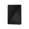 Western Digital WD My Passport 4TB külső merevlemez USB 3.2 2,5" HDD, fekete
