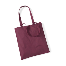 Westford Mill Bevásárló táska Westford Mill Bag for Life - Long Handles - Egy méret, Burgundi vörös