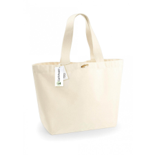 Westford Mill Uniszex organikus bevásárló táska Westford Mill EarthAware™ Organic Marina Tote XL Egy méret, Naturál kézitáska és bőrönd