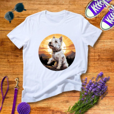  Westie portré női póló