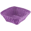 Westmark 02096320101 fonott kosár, 19x19x7,5 cm, lila, szögletes