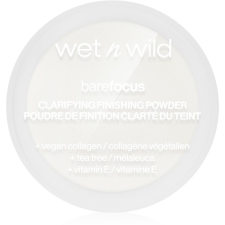 Wet N Wild Bare Focus Clarifying Finishing Powder mattító púder árnyalat Translucent 6 g arcpúder