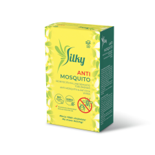 WET WIPE Silky Anti-Mosquito Szúnyog és Kullancsriasztó kendő 10x1 lap higiéniai papíráru