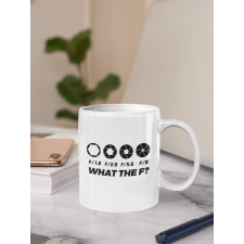  What the f bögre egyedi ajándék