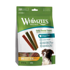Whimzees Stix M fogászati rágóka 14 db. jutalomfalat kutyáknak
