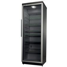 Whirlpool ADN 201/1S üvegajtós hűtőszekrény, 350 l, szürke, 173cm hűtőgép, hűtőszekrény