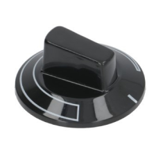 Whirlpool fekete gomb ? 50 mm beépíthető gépek kiegészítői