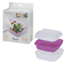 Whirlpool Forraló és pároló kiegészítő edény mikrosütőhöz, STM008 kisháztartási gépek kiegészítői