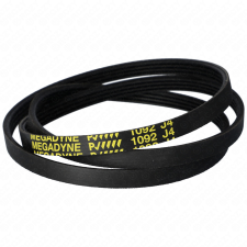 WHIRLPOOL - INDESIT 1092 J4 Bordásszíj, fekete (eredeti, MEGADYNE) WHIRLPOOL mosógép beépíthető gépek kiegészítői