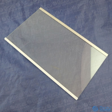 WHIRLPOOL - INDESIT 290X475 MM Polc normáltér üveg (eredeti) WHIRLPOOL / INDESIT hűtőgép beépíthető gépek kiegészítői