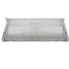  WHIRLPOOL - INDESIT - Ariston fagyasztó fiók előlap 488000647781 # (eredeti) C00647781 lehajtható, felső #