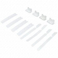 WHIRLPOOL - INDESIT Beépítő szett (eredeti) (sín ajtószerelés beépíthető kombi hűtőkhöz) WHIRLPOOL beépíthető gépek kiegészítői