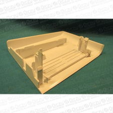 WHIRLPOOL - INDESIT előlap, mosószertartó fiók (eredeti) WHIRLPOOL mosógép beépíthető gépek kiegészítői