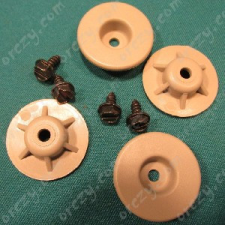 WHIRLPOOL - INDESIT Láb készlet, 4db (eredeti) WHIRLPOOL tűzhely beépíthető gépek kiegészítői